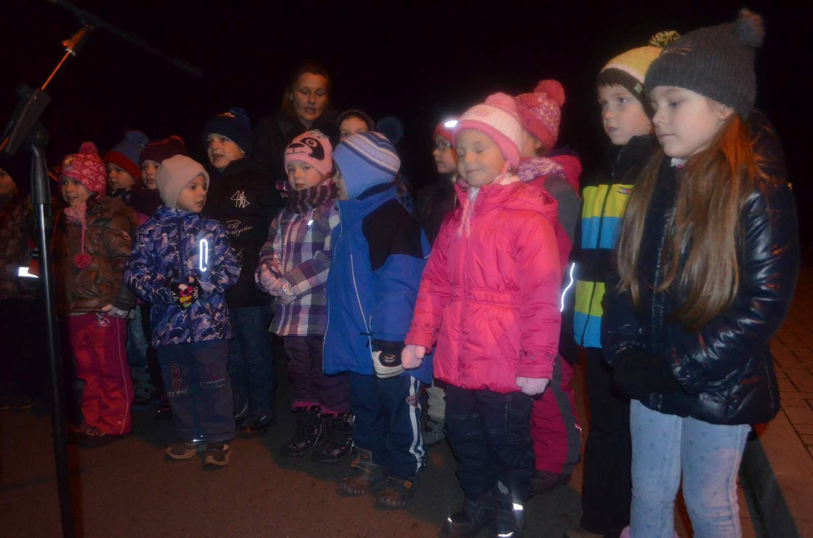 Rozsvícení vánočního stromečku 2014